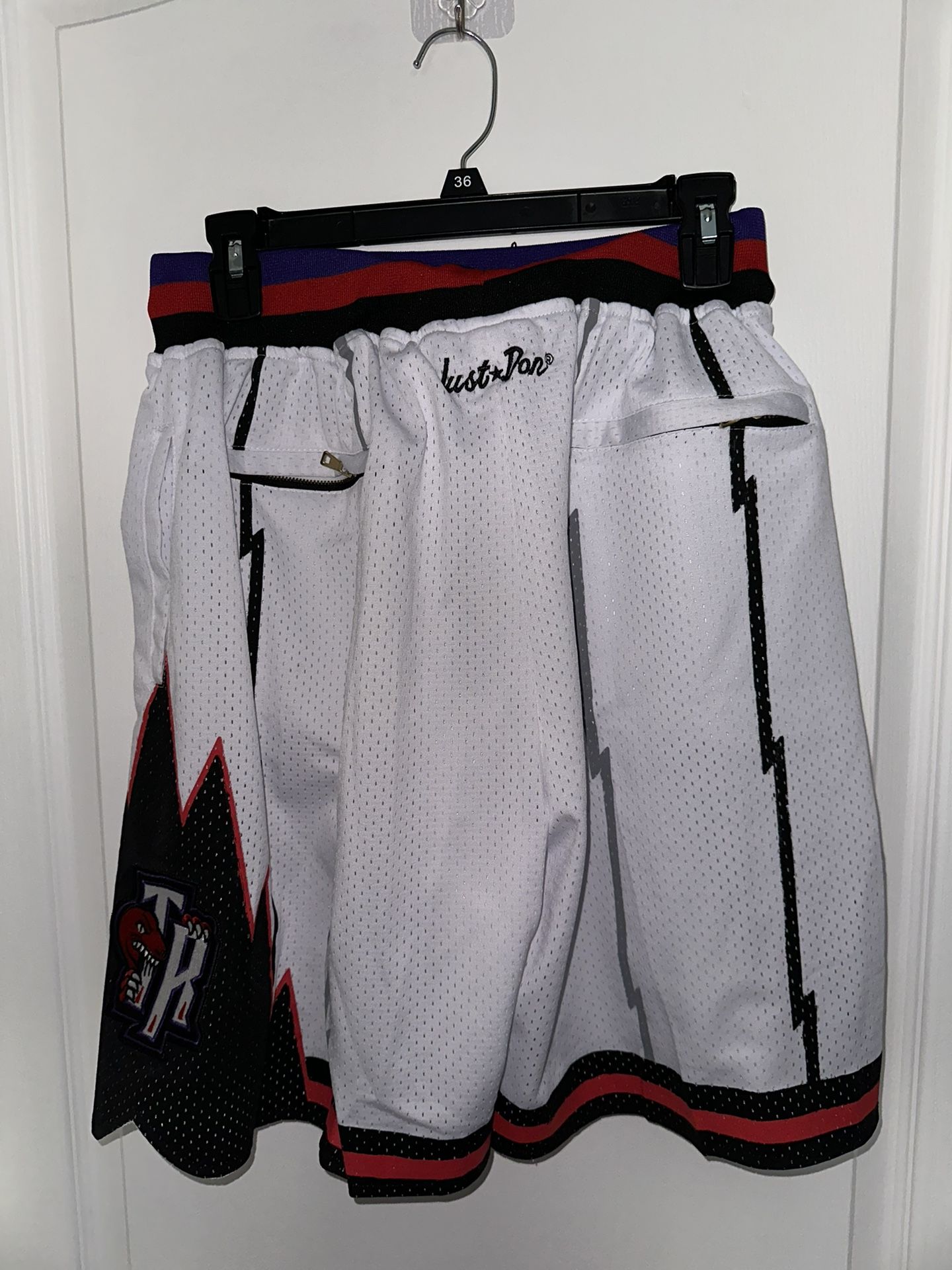 Throwback toronto shop raptors shorts