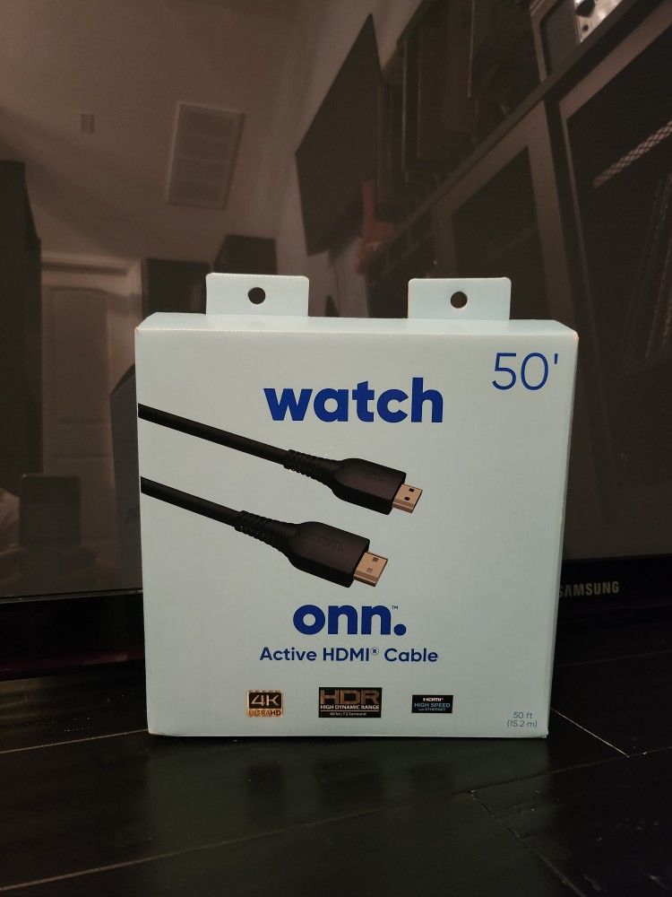 *NEW* Onn. 50' ft. HDMI Cable (NIB)
