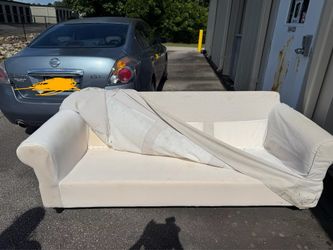 Couch comes with cushions