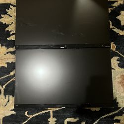 Used Philips 24in Monitors + Huanuo Dual Monitor Stand