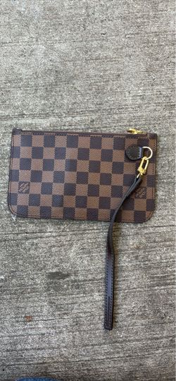 Louis Vuitton Damier Ebene Wristlet Pouch