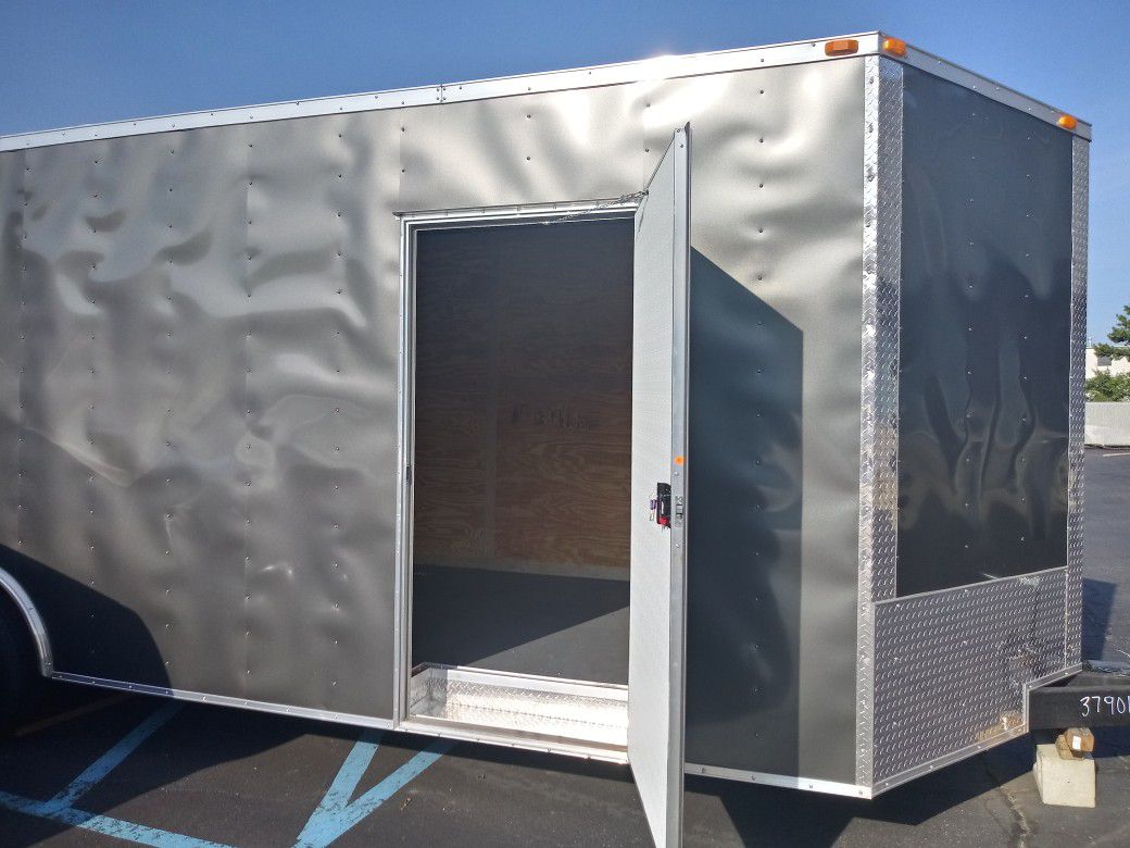 VNOSE ENCLOSED TRAILERS NEW 20FT 24FT 28FT 32FT RACE CAR