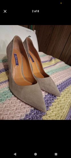 Ralph Lauren Purple Label Suede Pointed-Toe Pumps