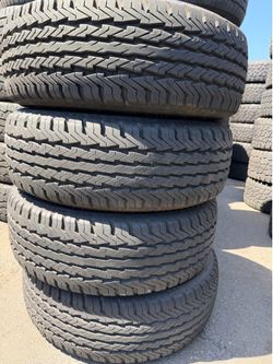 🚨🚘vendo set de llantas Lt 245 75 16 Goodyear tires