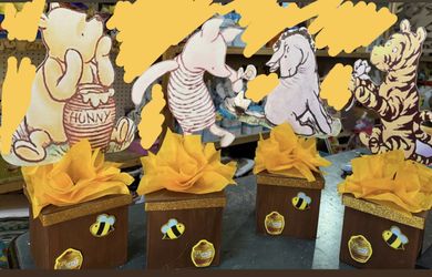 Winnie The Pooh Center Pieces 