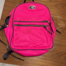 Hot Pink Kate Spade Backpack 