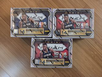 2020-2021 NBA Basketball Prizm Mega Box Red Ice New Factory Sealed - Edwards?