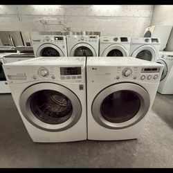 LG Washer And Dryer Set “27  ( Lavadora Y Secadora )