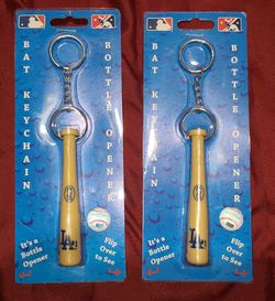 LA Dodgers Bat bottle Opener