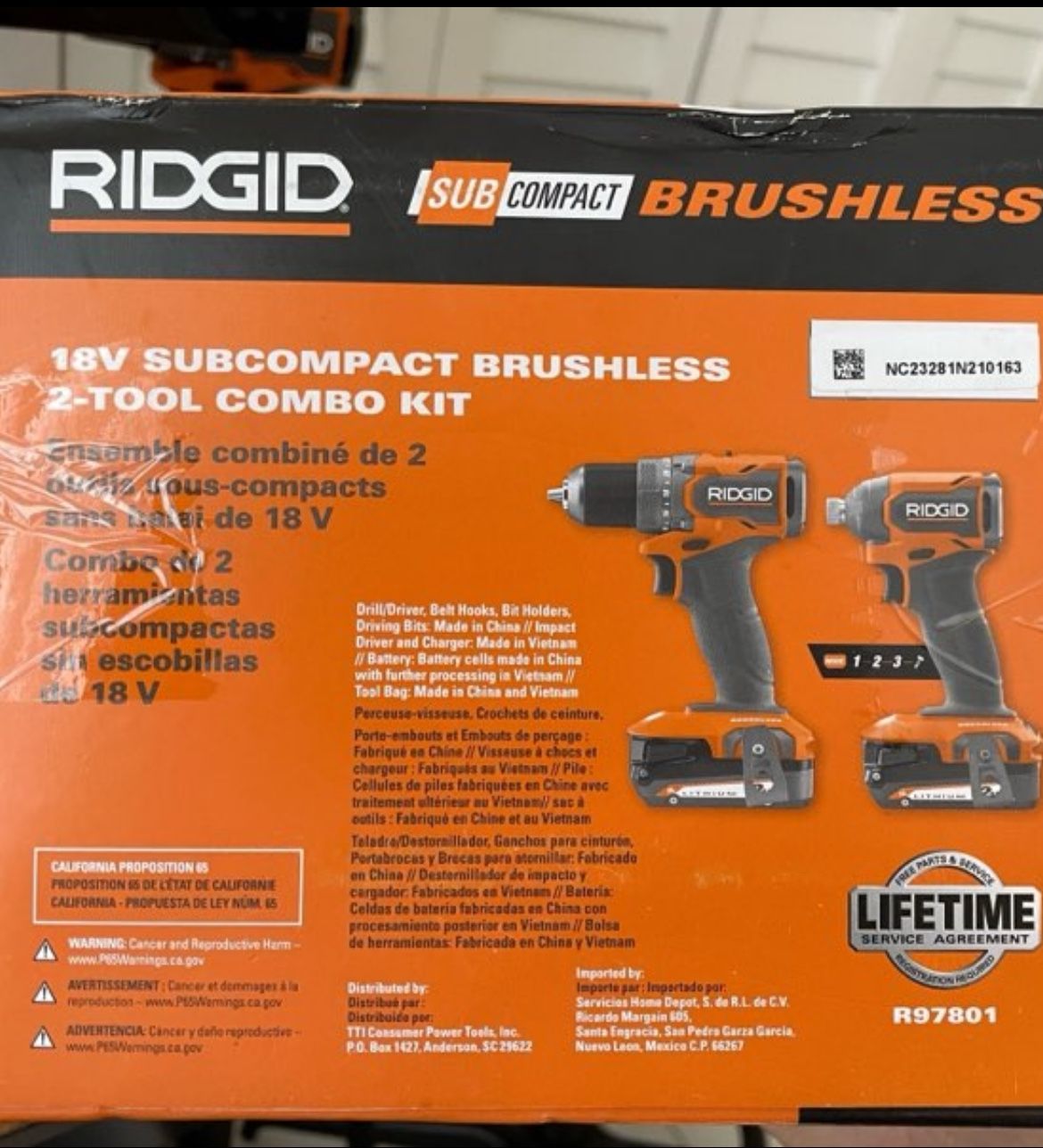 RIDGID Brushless Drill/Driver Plus Impact, Plus Two 2