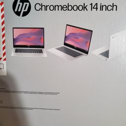 CHRROME BOOK 14 INCH 4GB NEW 128 GB HP $170