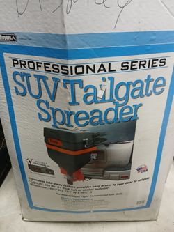HITCH SALT SPREADER FOR A TRUCK/SUV