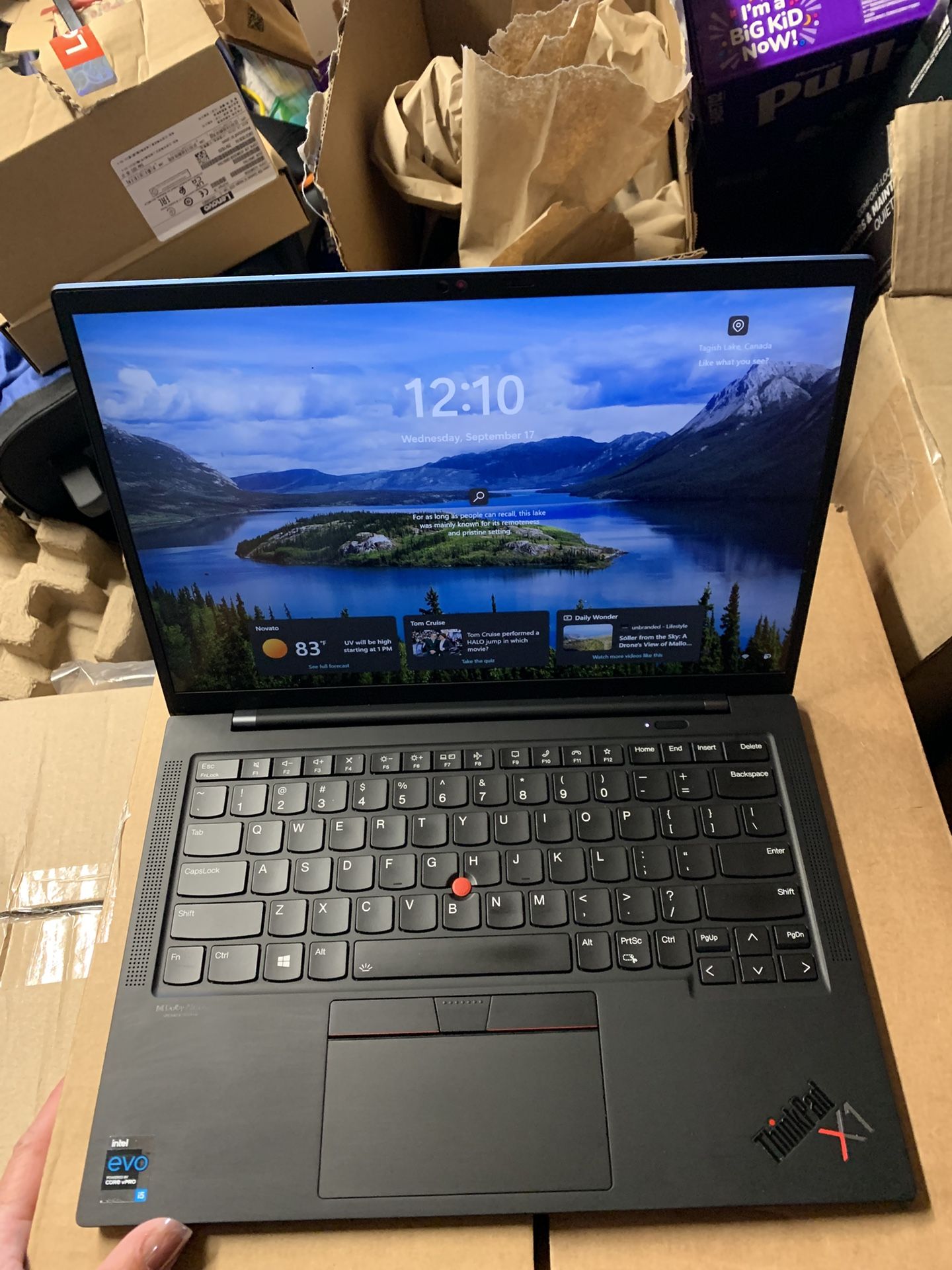 ThinkPad X1 Carbon Gen 9 - 16 GB RAM, 512 GB SSD i5-