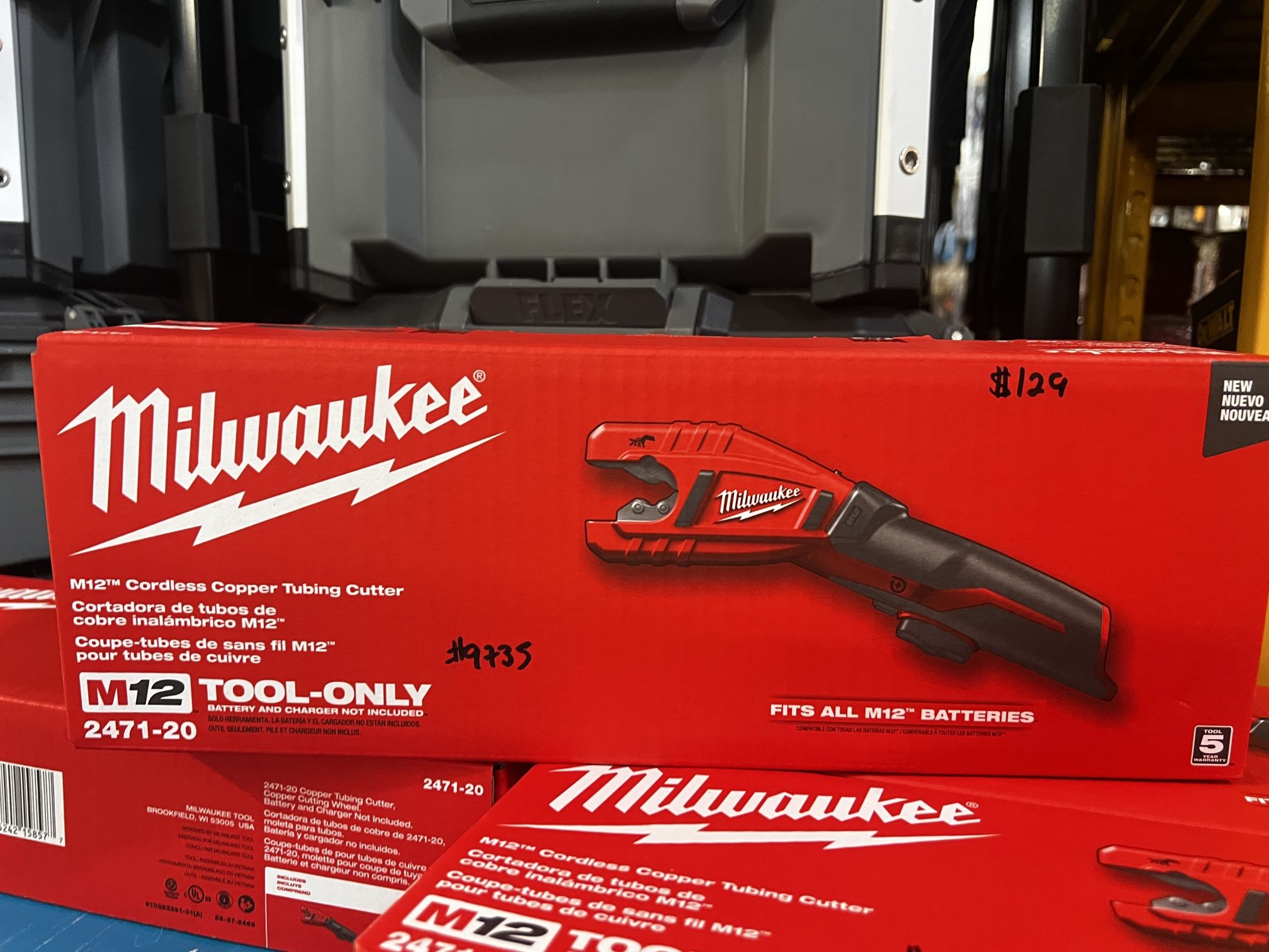 Milwaukee M12 12V Lithium-Ion Cordless Copper Tubing Cutter (Tool-Only)