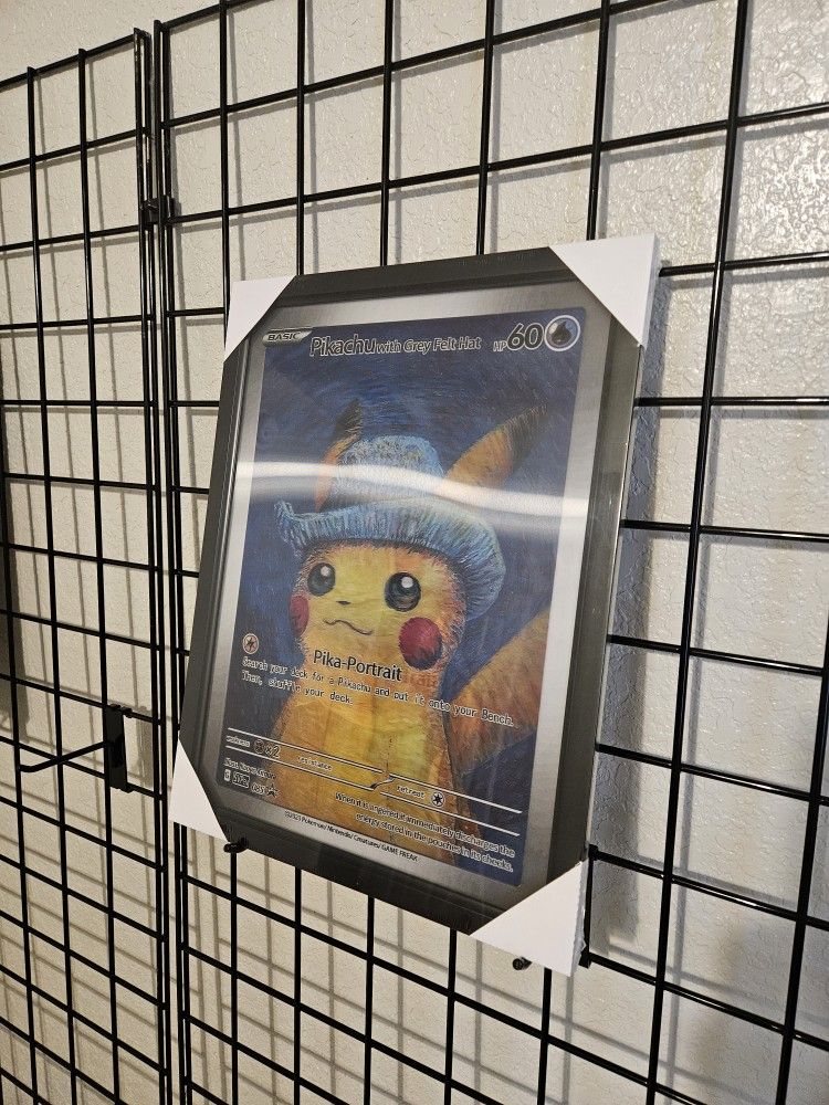Pokemon 3d Lenticular Poster Van Gough Pika/Snore