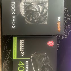 Nvidia RTX 4060 And CPU Cooler