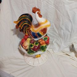 Holiday Rooster Decoration