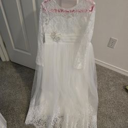 Flower Girl Dress Size 8 To 9 