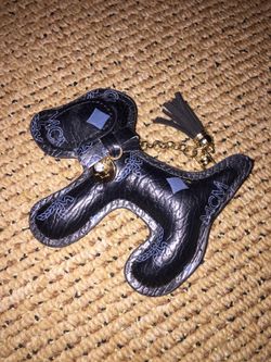 MCM dog keychain