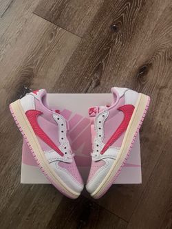 Air Jordan 1 Low x Travis Scott Tropical Pink PS