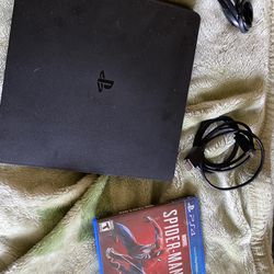 PS4 With Spider-Man Game 