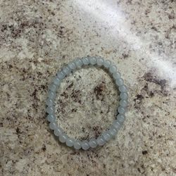 Light Blue Beaded Bracelet 