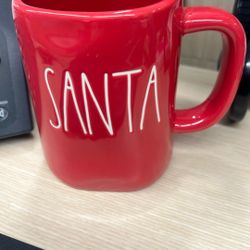 New Rae Dunn Santa Cup 