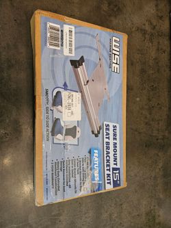Wise Marine seating 15-in sure Mount seat bracket kit model 8wd70