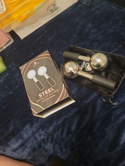 Steel Facial Ice Globes Skin Lifting Globes Lymphatic Massage Globes Cold Face Globes 