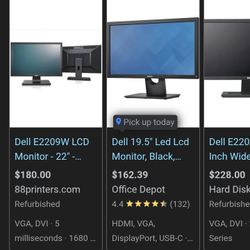 Monitor & PC Case
