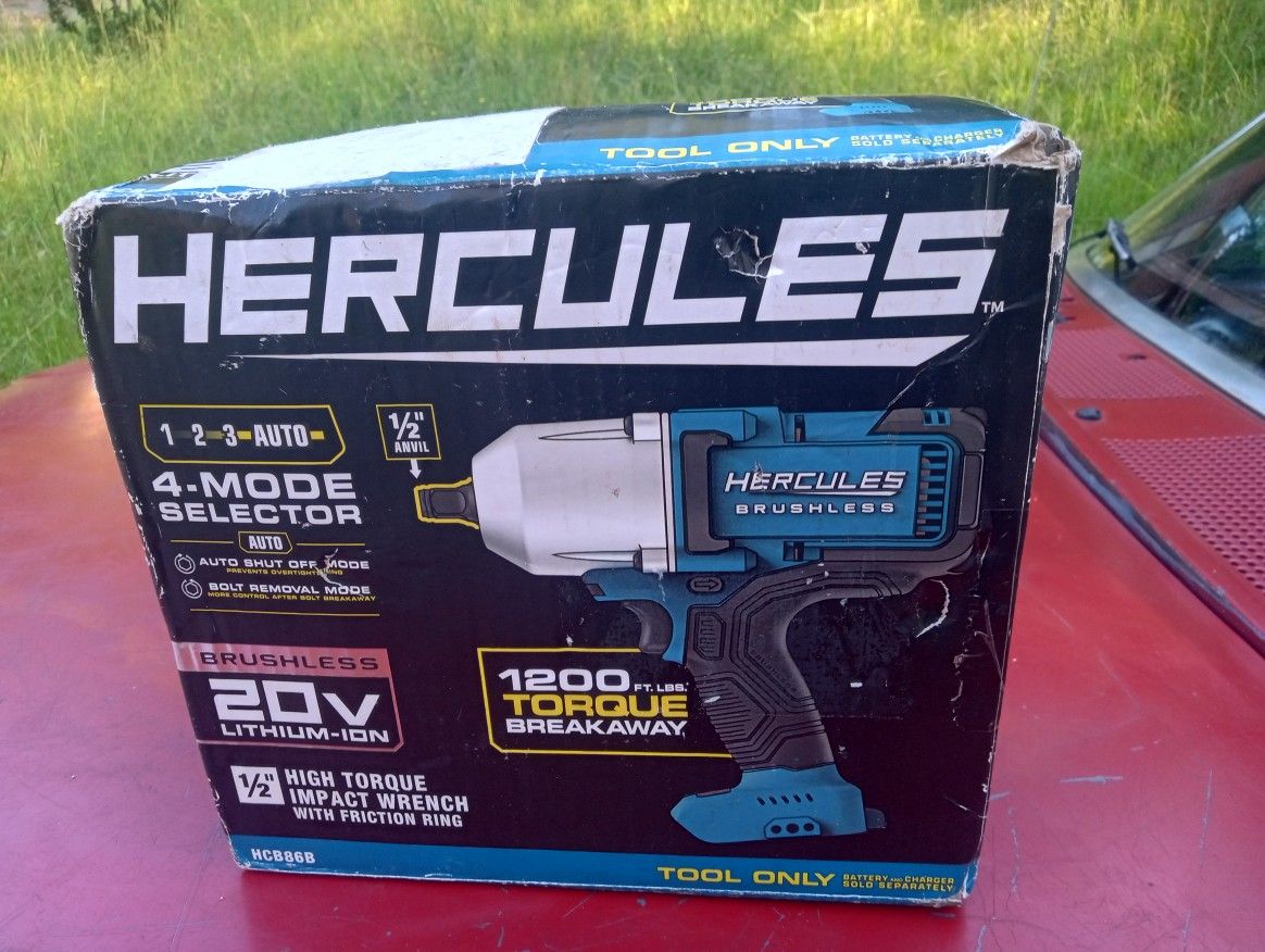 Hercules 20v High Torque Impact Wrench
