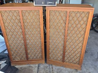 Vintage Bozak speakers and amp