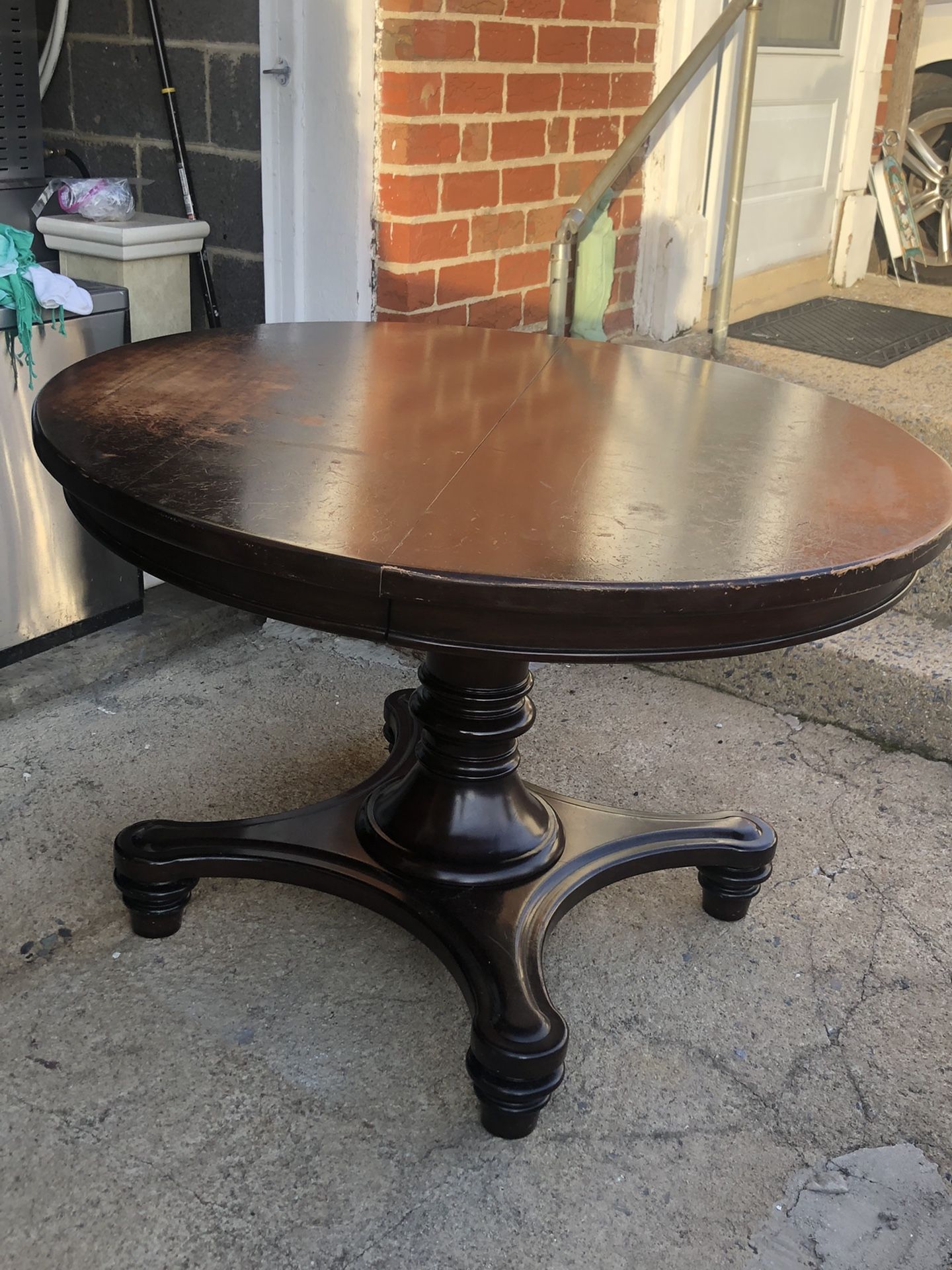 Table Cherry Pedestal Base 48”