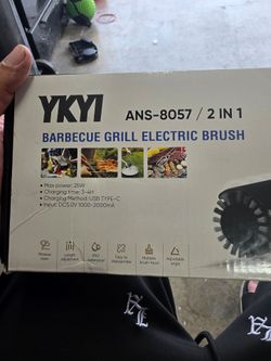 YKYI 2-in-1 Electric BBQ Grill Brush