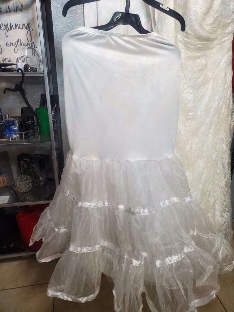 A Line Slip For Wedding Dress