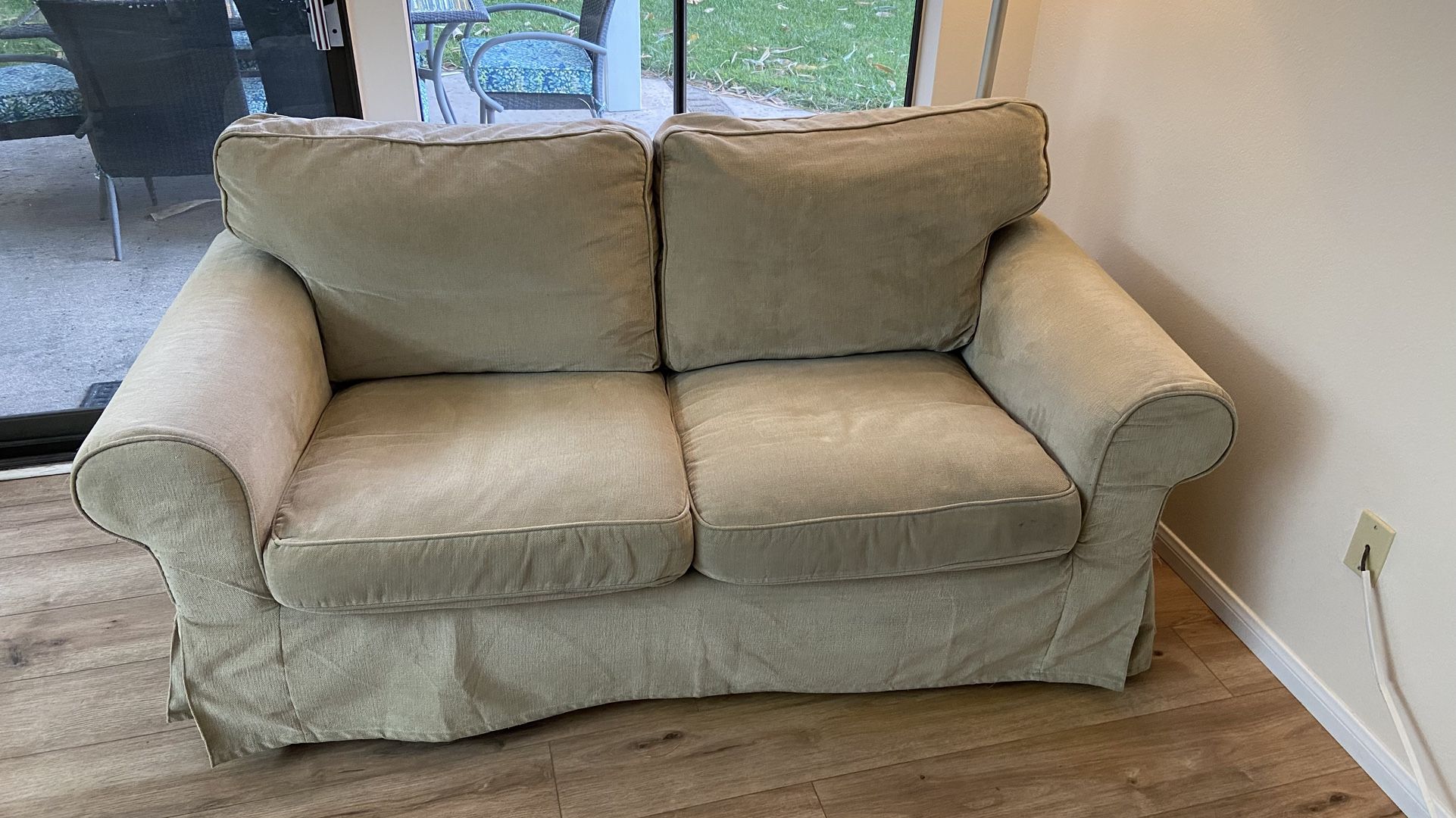 Loveseat - IKEA. Removable Pillow and Couch Cover