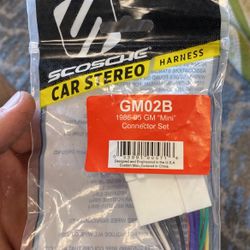 95-02 Chevy Radio Connector Set 