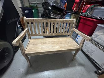 Artisans Craft Storage Bench (washed grey)