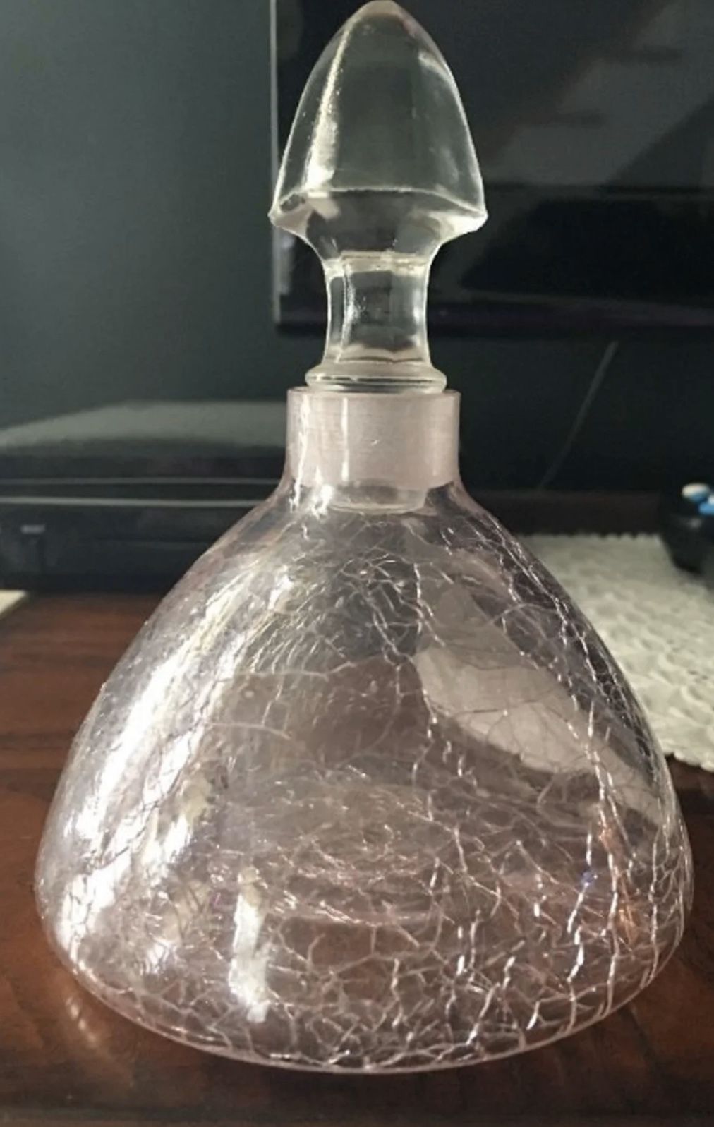 Vintage Crackle Style Bottle Perfume