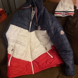 Moncler Coat And Hat