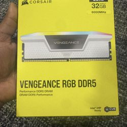 Cosair Vengeance Rgb Ddr5 32gb White 