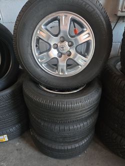 RINES PARA TOYOTA RAV4 2005 A 2010 16 CON LLANTAS 225/70/16