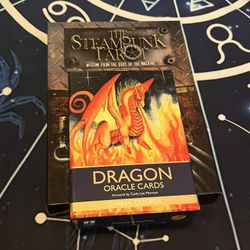 Steampunk Tarot & Dragon Oracle Cards 