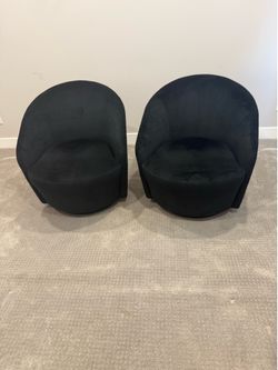 Two (2) Accent Chairs - Swivel
