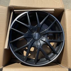 New 17 Inch Black Rim - 1 Rim