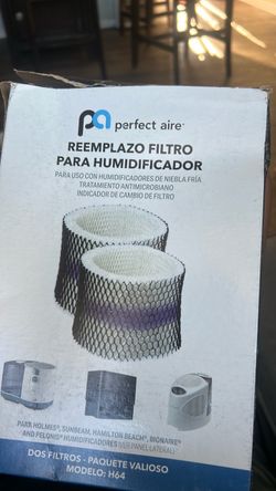 Remplazo filtro para humidificador