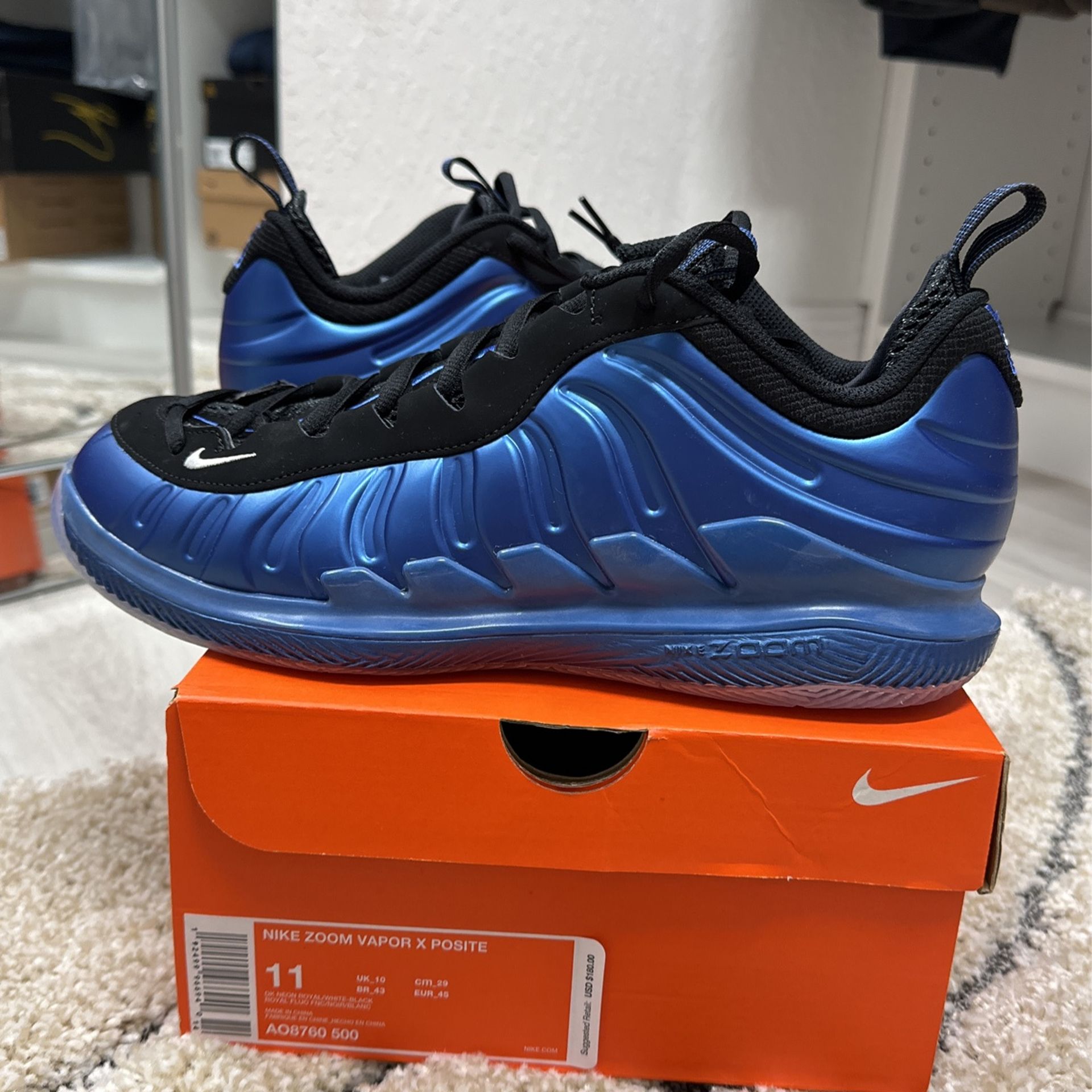 Nike Air Foamposite One Low Zoom Vapor X Posite BRAND NEW
