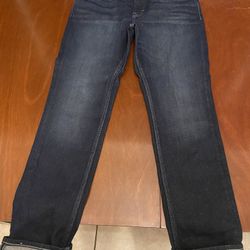 Mens Banana Republic Legacy Slim Jeans 32x30 Dark Blue