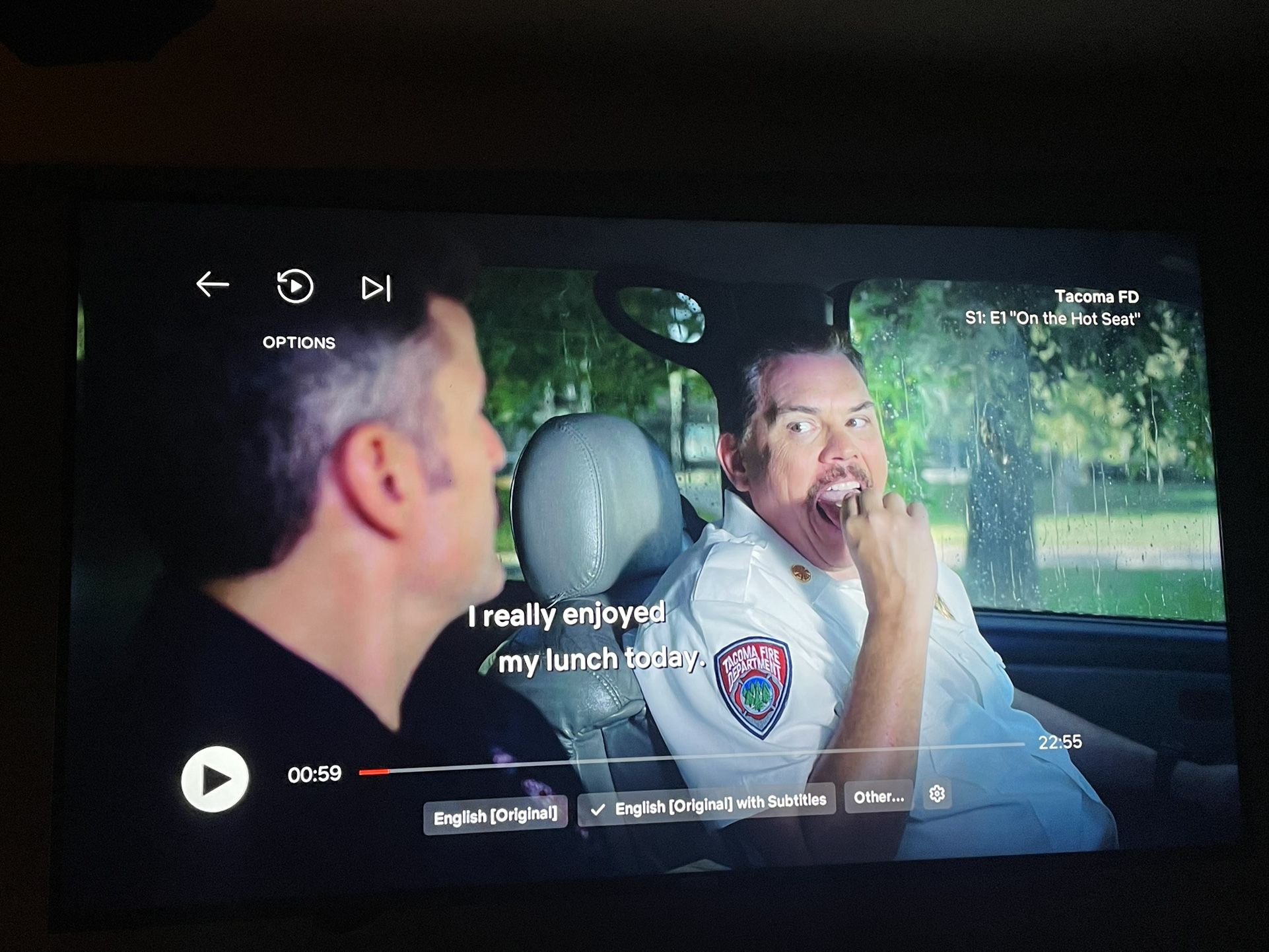 65” TCL 4K Roku Smart Tv UHD HDR Like New