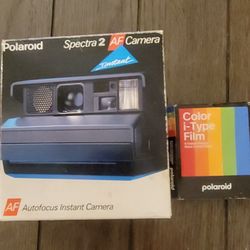 Brand New Polaroid Spectra 2 Instant Film Camera with a 8 Pack of Instant Film
